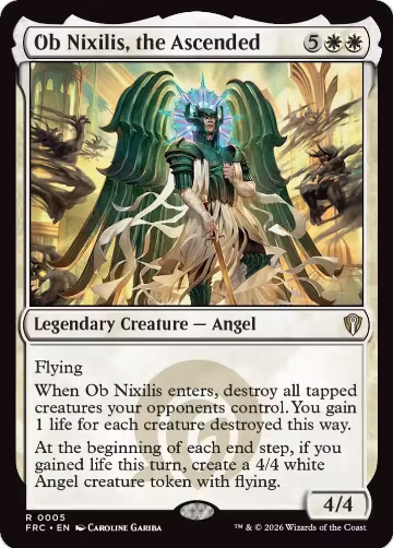 Ob Nixilis, the Ascended (5), Commander: Reality Fracture — Magic card price