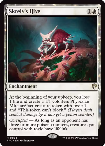 Skrelv's Hive (33), Commander: Reality Fracture — Magic card price