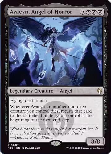 Avacyn, Angel of Horror (7), Commander: Reality Fracture — Magic card price