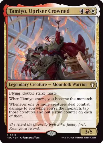 Tamiyo, Upriser Crowned (11), Commander: Reality Fracture — Magic card price