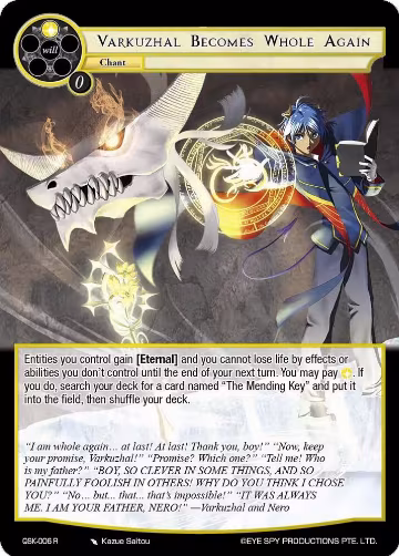 Varkuzhal Becomes Whole Again (QSK - 006 R), The Quest of the Seven Keys — Force of Will card price
