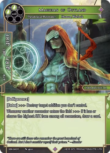 Magician of Outland (QSK-043 R), The Quest of the Seven Keys — Force of Will card price
