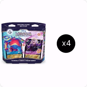 Disney Lorcana: Hyperia City 2-Player Starter Set Case, Hyperia City — Lorcana sealed product price