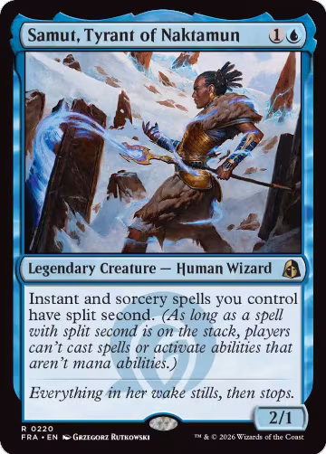 Samut, Tyrant of Naktamun (220), Reality Fracture — Magic card price
