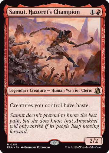 Samut, Hazoret's Champion (251), Reality Fracture — Magic card price