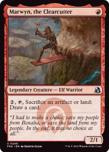 Marwyn, the Clearcutter (249), Reality Fracture — Magic card price