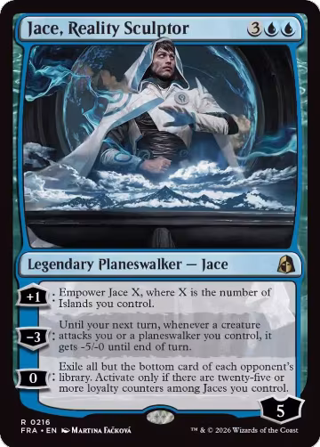 Jace, Reality Sculptor (216), Reality Fracture — Magic card price