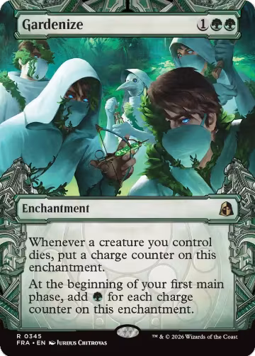 Gardenize (Showcase) (0345) (345), Reality Fracture — Magic card price