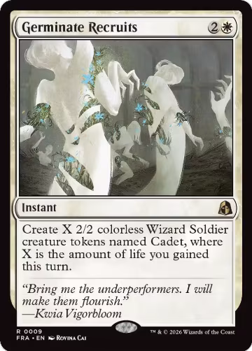 Germinate Recruits (9), Reality Fracture — Magic card price