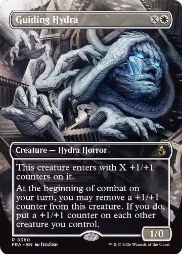 Guiding Hydra (Borderless) (360), Reality Fracture — Magic card price