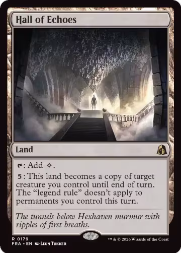 Hall of Echoes (179), Reality Fracture — Magic card price