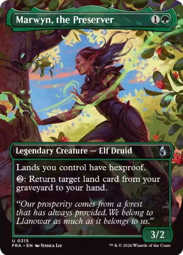 Marwyn, the Preserver (Borderless) (315), Reality Fracture — Magic card price
