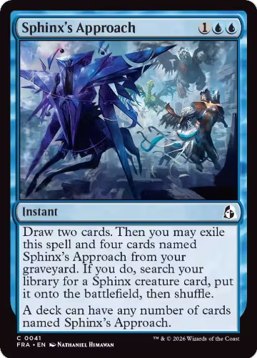 Sphinx's Approach (41), Reality Fracture — Magic card price