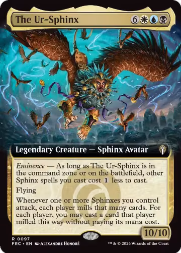 The Ur-Sphinx (Extended Art) (97), Commander: Reality Fracture — Magic card price