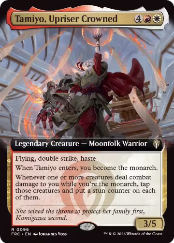Tamiyo, Upriser Crowned (Extended Art) (96), Commander: Reality Fracture — Magic card price