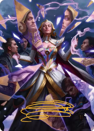 Return to the Light Realms Art Card (5/54) (Gold-Stamped Signature) (5), Art Series: Reality Fracture — Magic card price