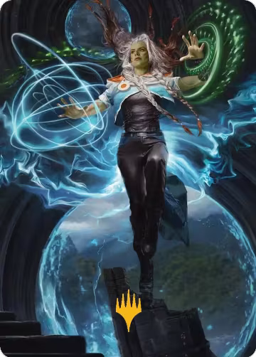 Tam, the Possibility Art Card (Gold-Stamped) (34), Art Series: Reality Fracture — Magic card price
