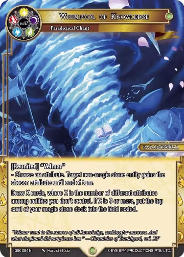 Whirlpool of Knowledge (QSK-094 N), The Quest of the Seven Keys — Force of Will card price