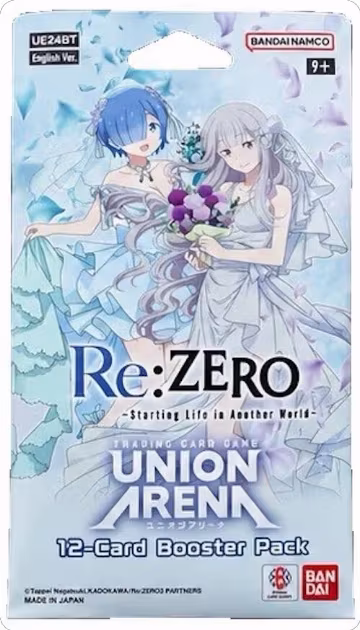 Re:Zero -Starting Life in Another World- - Sleeved Booster Pack, Re:ZERO -Starting Life in Another World- — Union Arena sealed product price