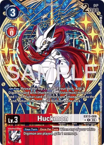 Huckmon (Extended Art) (EX13-009 R), Chivalrous XIII — Digimon card price