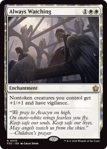 Always Watching (10), Commander: Foundations — Magic card price