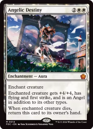 Angelic Destiny (14), Commander: Foundations — Magic card price