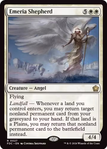 Emeria Shepherd (27), Commander: Foundations — Magic card price