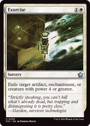 Exorcise (29), Commander: Foundations — Magic card price