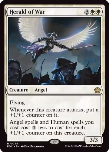 Herald of War (34), Commander: Foundations — Magic card price