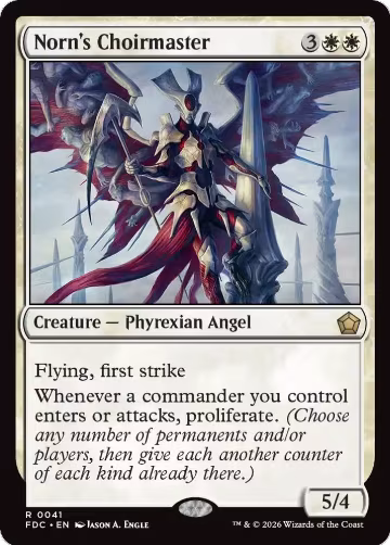 Norn's Choirmaster (41), Commander: Foundations — Magic card price