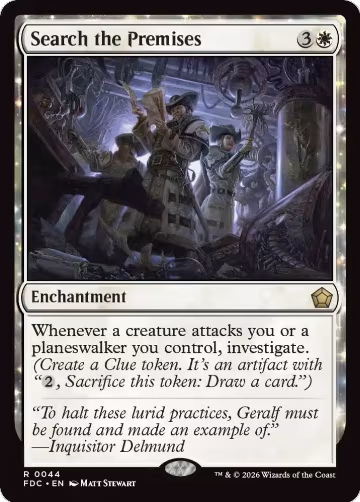 Search the Premises (44), Commander: Foundations — Magic card price