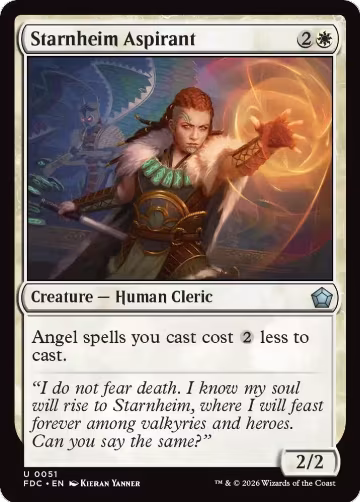 Starnheim Aspirant (51), Commander: Foundations — Magic card price