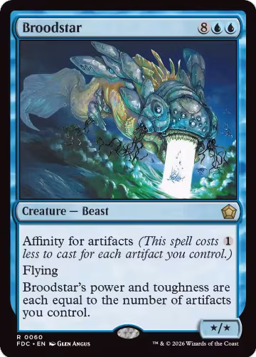 Broodstar (60), Commander: Foundations — Magic card price
