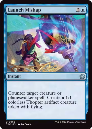 Launch Mishap (65), Commander: Foundations — Magic card price