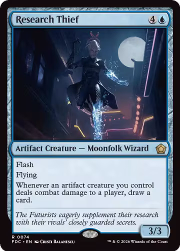 Research Thief (74), Commander: Foundations — Magic card price