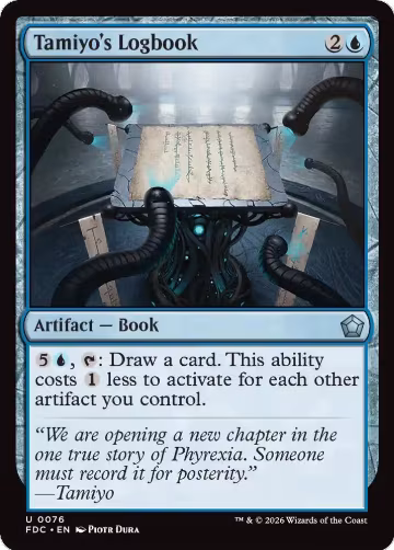 Tamiyo's Logbook (76), Commander: Foundations — Magic card price
