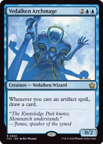 Vedalken Archmage (82), Commander: Foundations — Magic card price