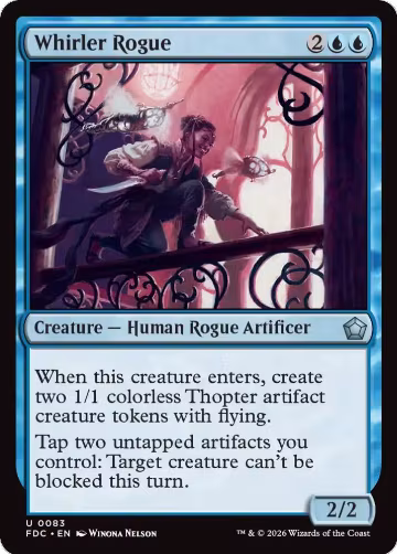 Whirler Rogue (83), Commander: Foundations — Magic card price