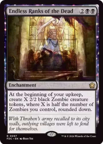 Endless Ranks of the Dead (97), Commander: Foundations — Magic card price
