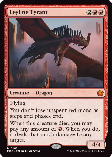 Leyline Tyrant (162), Commander: Foundations — Magic card price
