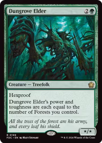 Dungrove Elder (199), Commander: Foundations — Magic card price