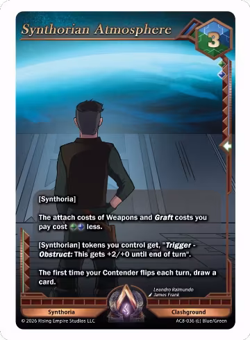 Synthorian Atmosphere (E) (AC8-036 (E)), Nexus of Power — Alpha Clash card price