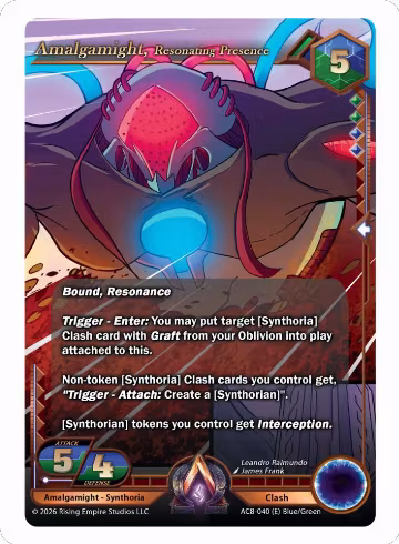 Amalgamight, Resonating Presence (AC8-040 (E)) — card price