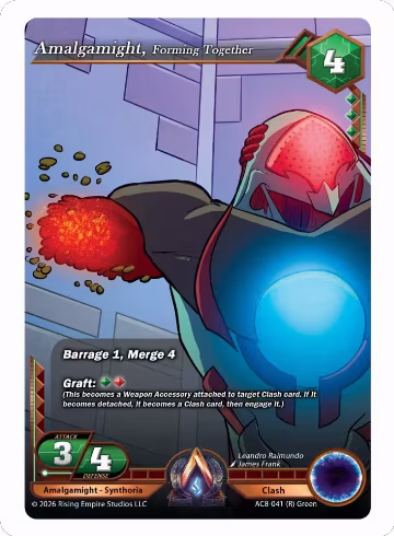 Amalgamight, Forming Together (AC8-041 (R)), Nexus of Power — Alpha Clash card price