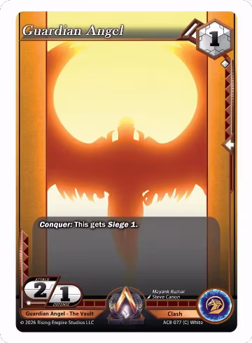 Guardian Angel (AC8-077 (C)), Nexus of Power — Alpha Clash card price
