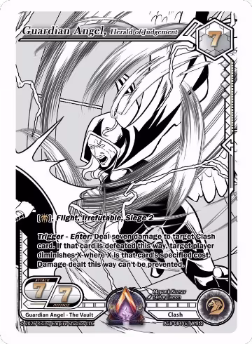 Guardian Angel, Herald of Judgment (Ink) (AC8-084 (E)), Nexus of Power — Alpha Clash card price