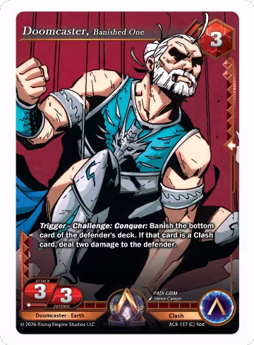 Doomcaster, Banished One (AC8-157 (C)), Nexus of Power — Alpha Clash card price