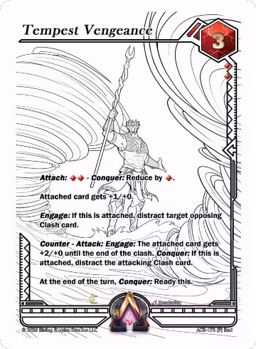 Tempest Vengeance (AC8-173 (E)), Nexus of Power — Alpha Clash card price