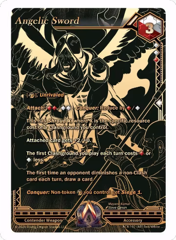 Angelic Sword (AR) (AC8-192 (AR)), Nexus of Power — Alpha Clash card price