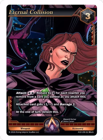 Eternal Collision (E) (AC8-206 (E)), Nexus of Power — Alpha Clash card price